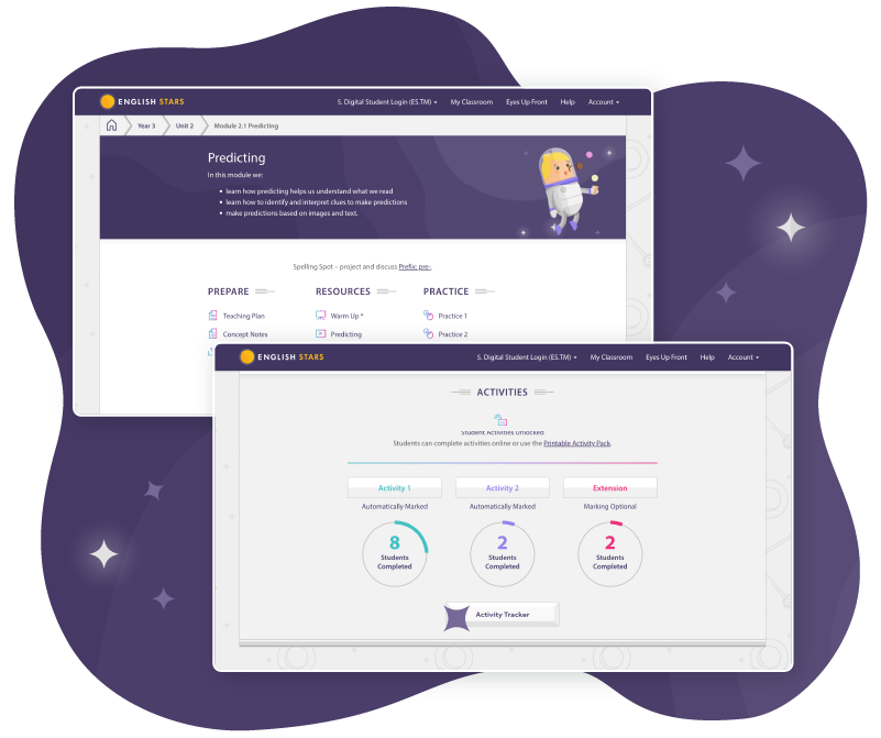 Slides from English Stars presentation